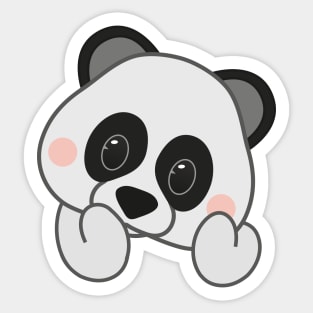 panda emoji fan art Sticker